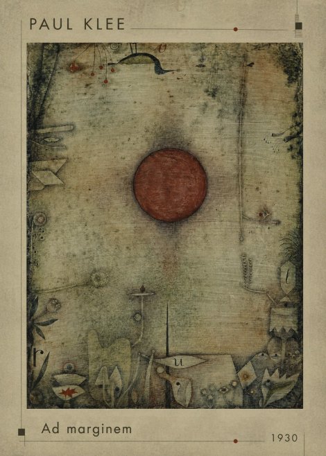 Paul Klee Ad Marginem No1 - Juliste