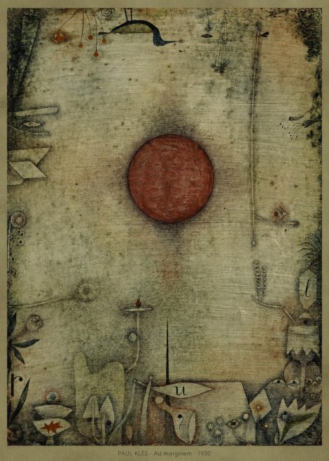 Paul Klee Ad Marginem No6 - Juliste