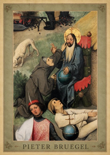 Pieter Bruegel The Adoration of the Magi - Detail No3 - Juliste