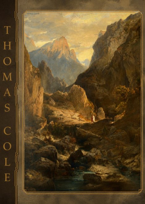 Thomas Cole The Mountain Ford No2 - Juliste