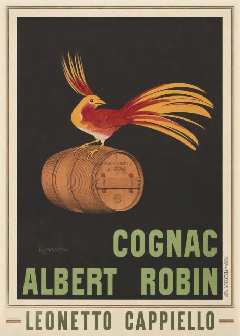 Leonetto Cappiello Cognac Albert Robin No1 - Juliste
