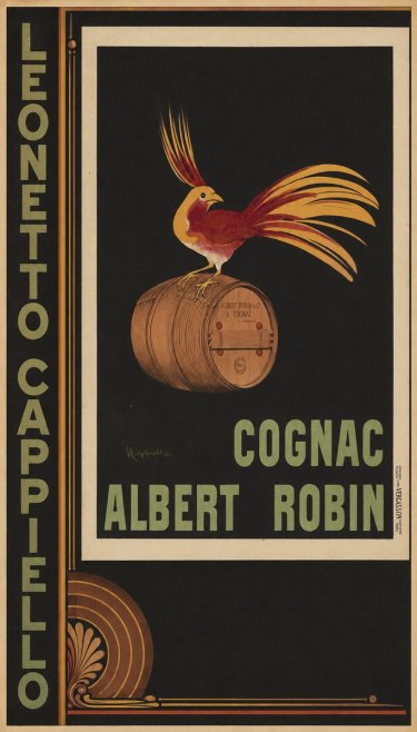 Leonetto Cappiello Cognac Albert Robin No3 - Juliste