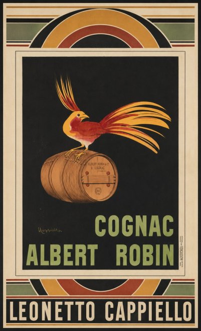 Leonetto Cappiello Cognac Albert Robin No4 - Juliste