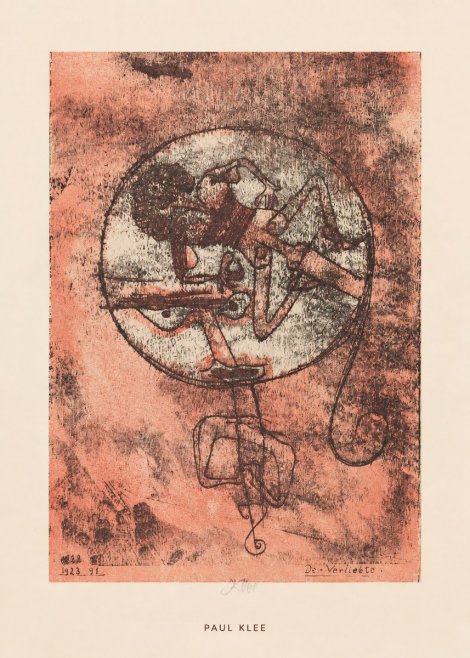 Paul Klee Der Verliebte II No6 - Juliste