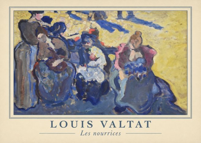 Louis Valtat Les Nourrices No3 - Juliste