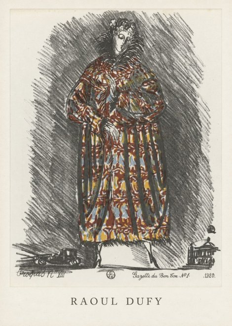 Raoul Dufy Croquis N. Viii No6 - Juliste
