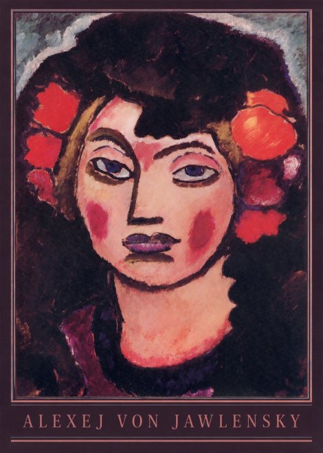 Alexej von Jawlensky Portrait of a Woman No3 - Juliste