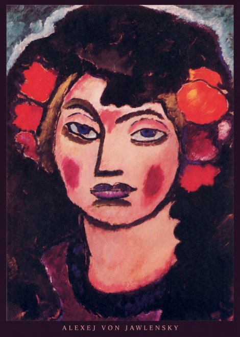 Alexej von Jawlensky Portrait of a Woman No5 - Juliste