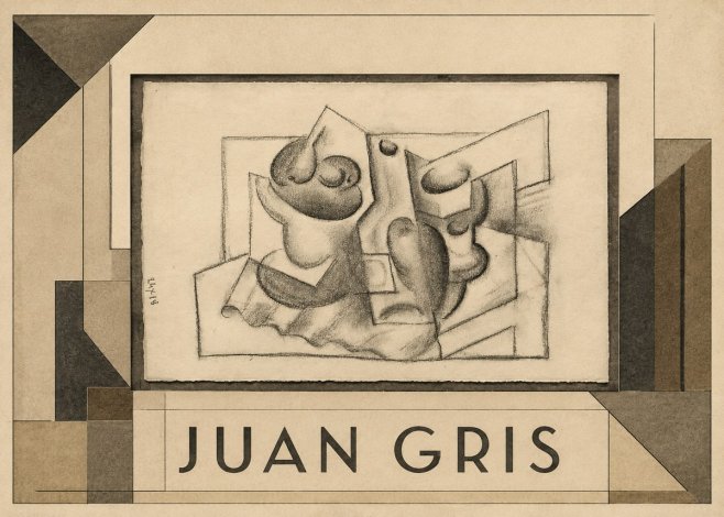 Juan Gris Nature Morte (Bouteille Et Fruit) No1 - Juliste