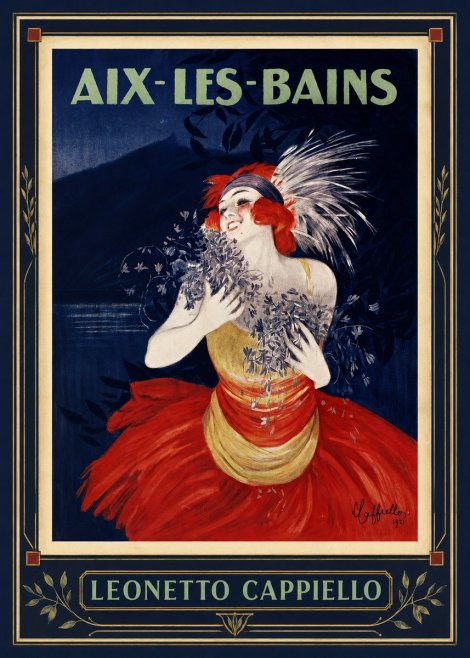 Leonetto Cappiello Aix-les-bains No1 - Juliste