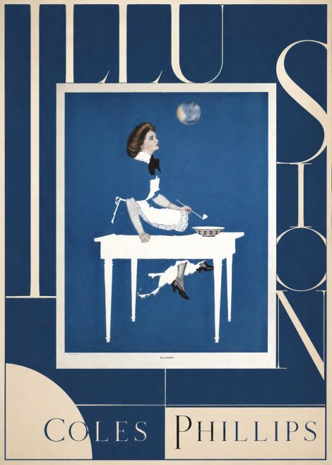 Coles Phillips Illusion No5 - Juliste