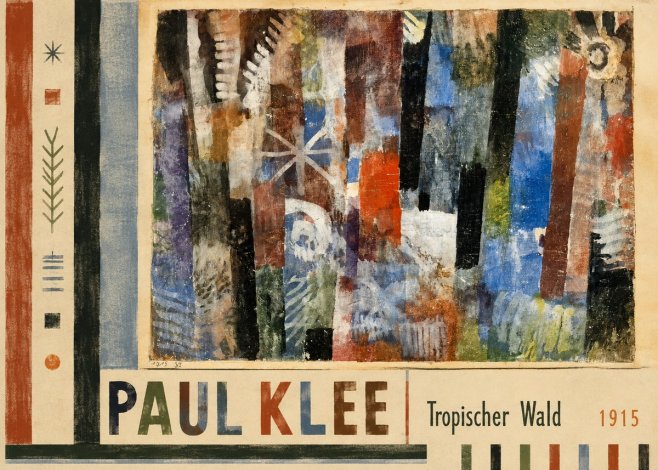 Paul Klee Tropischer Wald No2 - Juliste