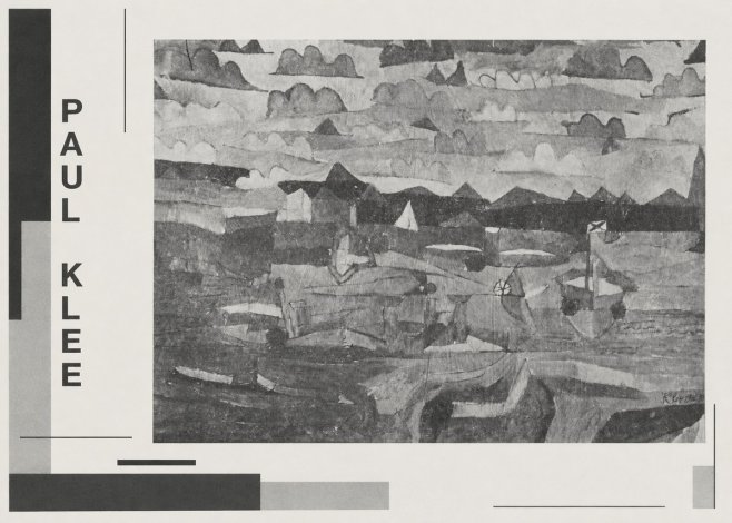 Paul Klee Coastal Landscape No2 - Juliste