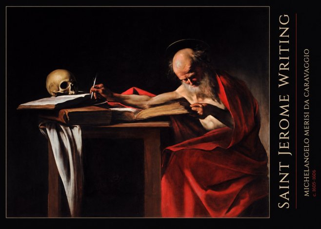 Michelangelo Merisi da Caravaggio Saint Jerome Writing IV No5 - Juliste
