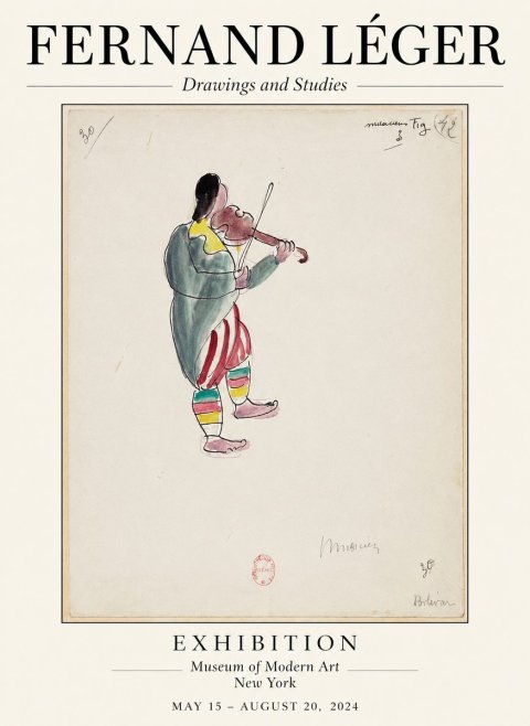 Fernand Léger Musicien No1 - Juliste