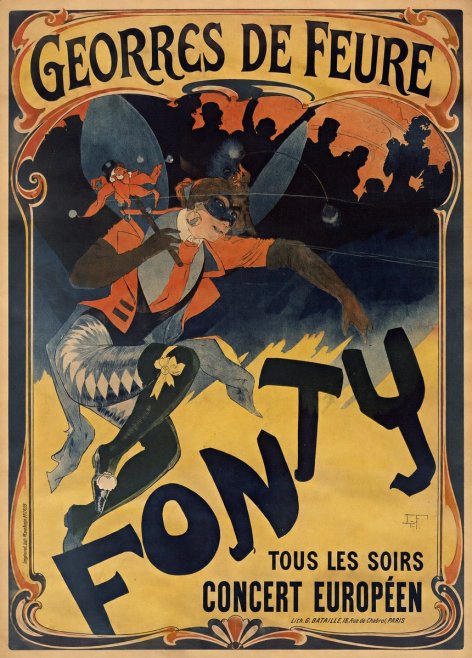 Georges de Feure Fonty II No1 - Juliste