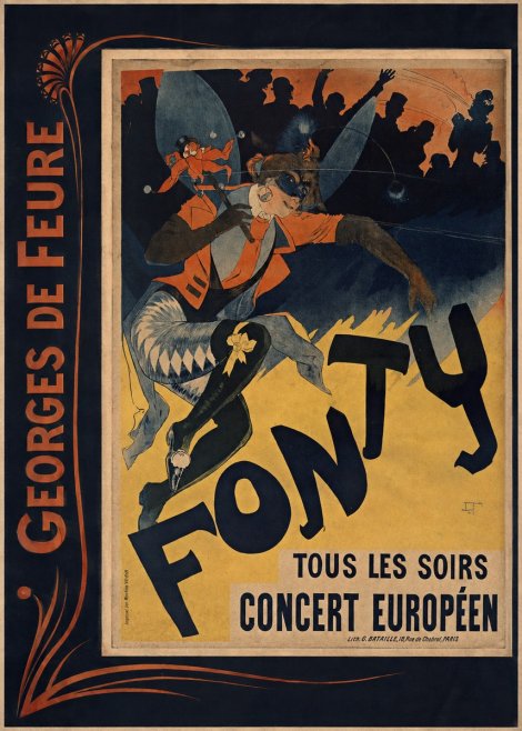 Georges de Feure Fonty II No2 - Juliste