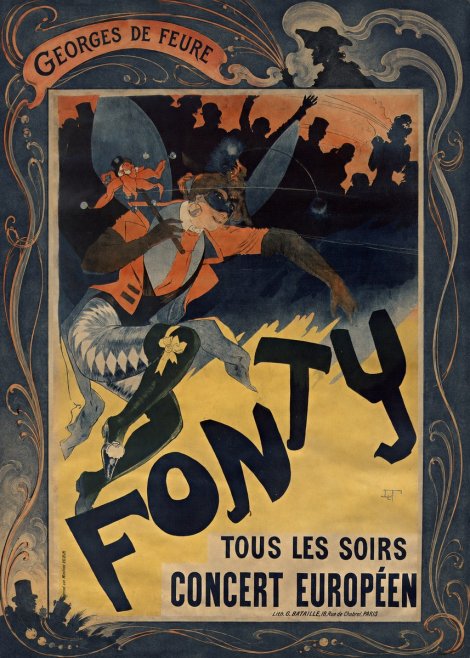 Georges de Feure Fonty II No4 - Juliste