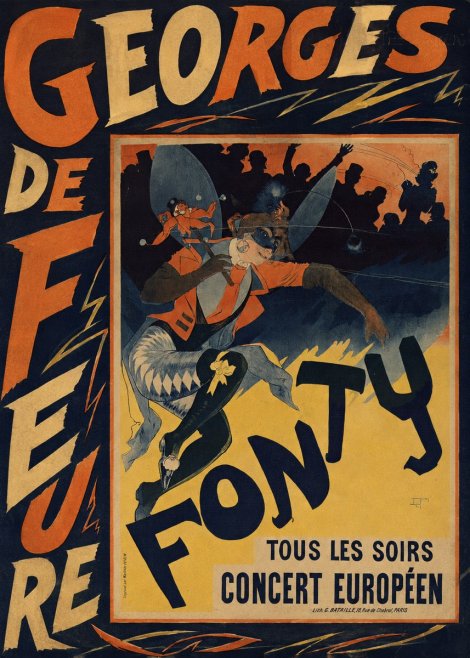Georges de Feure Fonty II No5 - Juliste