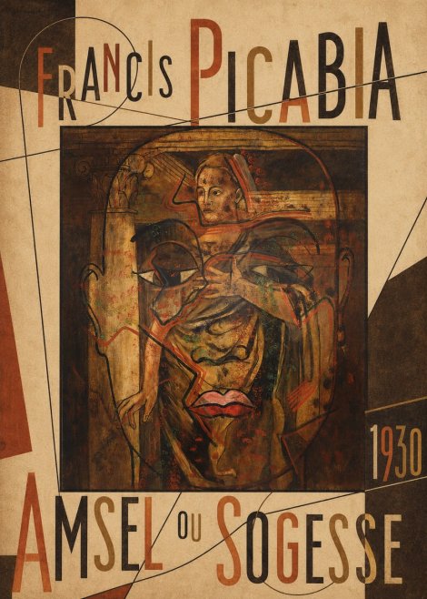 Francis Picabia Amsel Ou Sogesse No5 - Juliste
