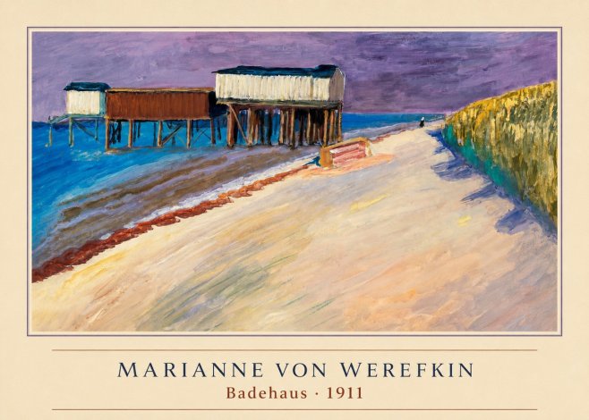 Marianne von Werefkin Badehaus No4 - Juliste