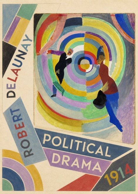 Robert Delaunay Political Drama No2 - Juliste