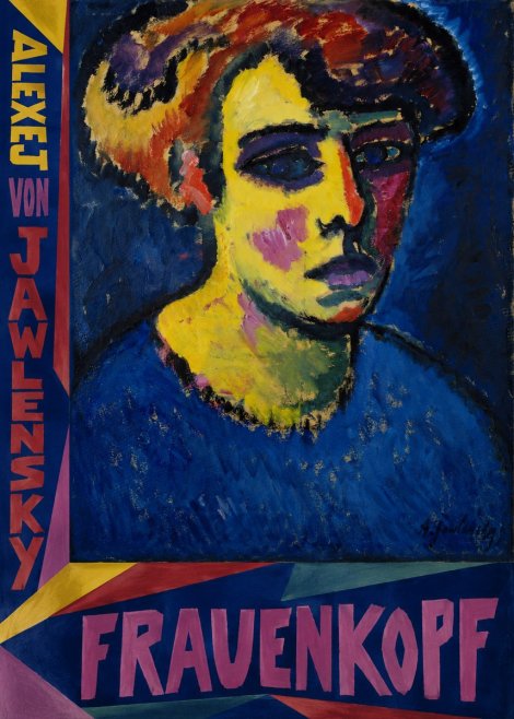 Alexej von Jawlensky Frauenkopf No3 - Juliste
