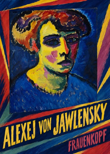 Alexej von Jawlensky Frauenkopf No4 - Juliste