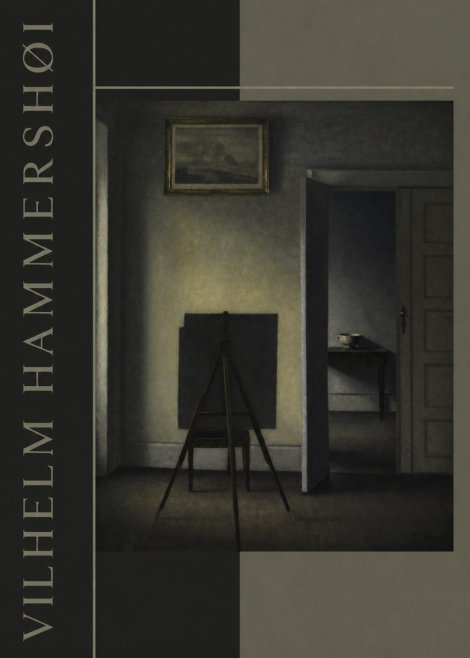 Vilhelm Hammershøi Interior with the Artist's Easel III No4 - Juliste
