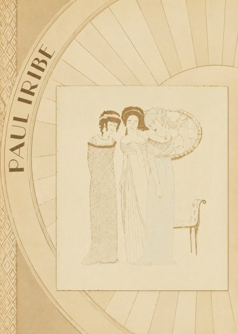 Paul Iribe Elegant Figures No6 - Juliste