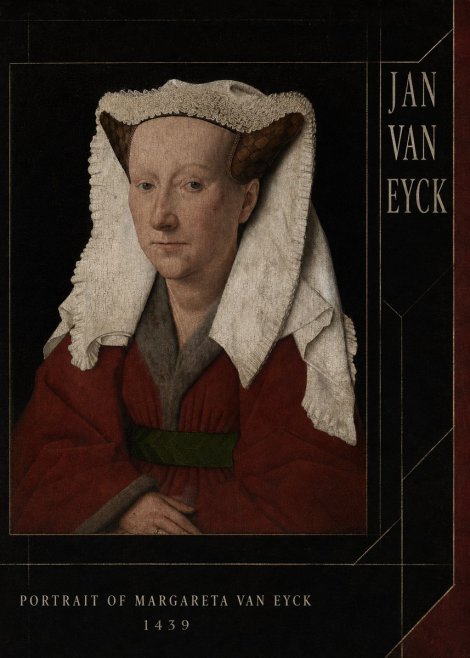 Jan van Eyck Portrait of Margareta Van Eyck No3 - Juliste