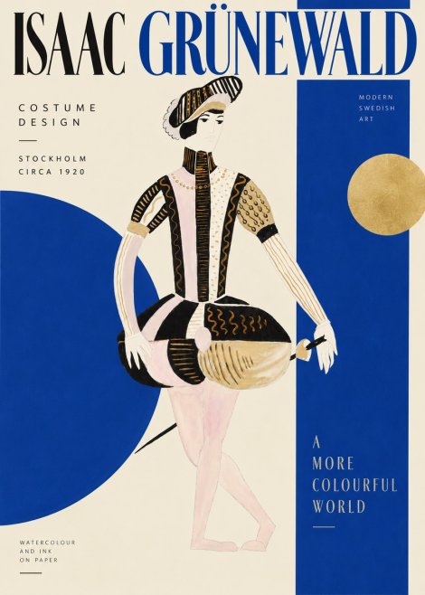 Isaac Grünewald Costume Study VI No4 - Juliste