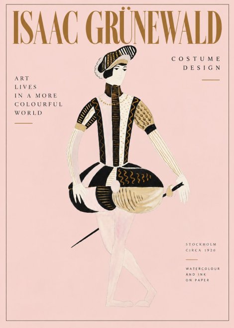 Isaac Grünewald Costume Study VI No6 - Juliste