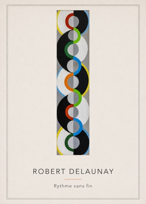 Robert Delaunay Rythme Sans Fin III No4 - Juliste