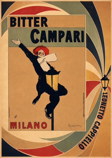 Leonetto Cappiello Bitter Campari II No6 - Juliste