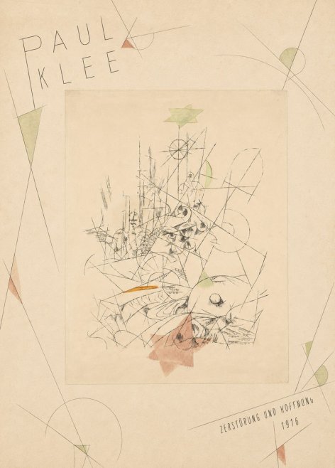Paul Klee Zerstörung Und Hoffnung II No5 - Juliste
