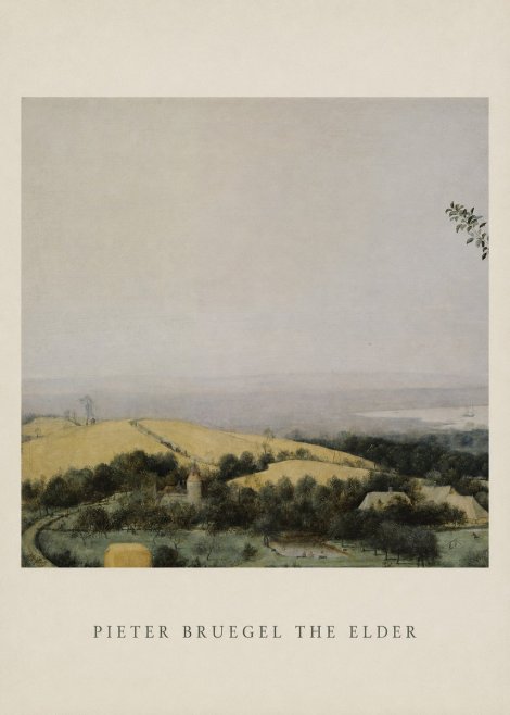Pieter Bruegel The Harvesters VI No4 - Juliste