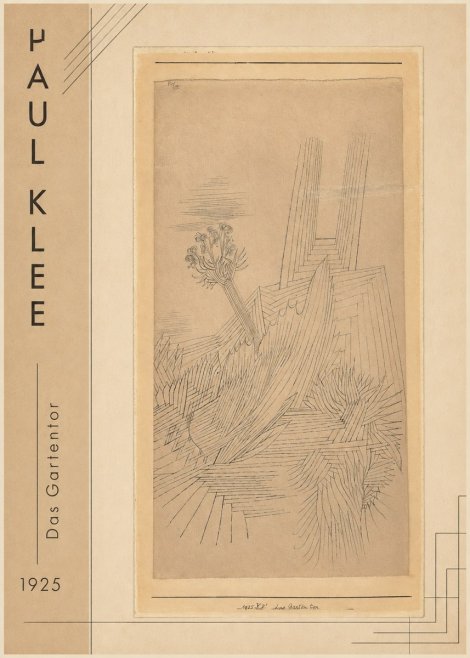 Paul Klee Das Gartentor I No2 - Juliste