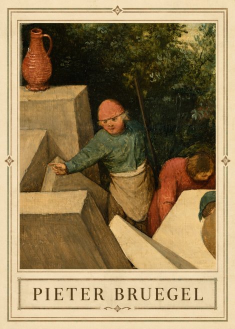 Pieter Bruegel The Tower of Babel XIX No1 - Juliste
