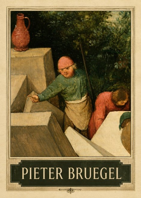 Pieter Bruegel The Tower of Babel XIX No3 - Juliste