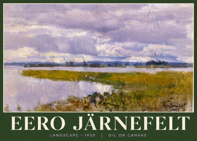Eero Järnefelt Landscape No4 - Juliste