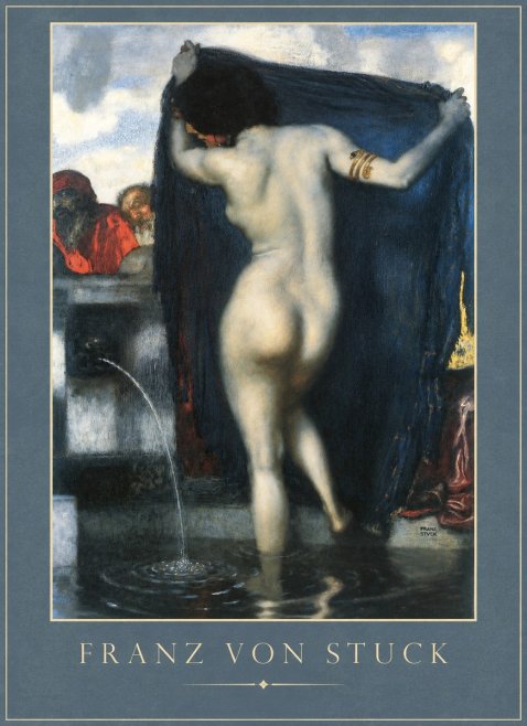 Franz von Stuck Susanna and the Elders No1 - Juliste