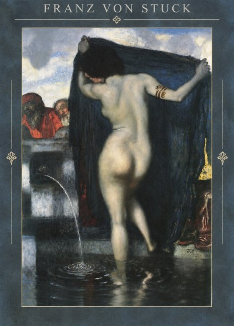 Franz von Stuck Susanna and the Elders No3 - Juliste