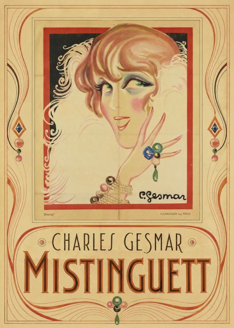 Charles Gesmar Mistinguett No3 - Juliste