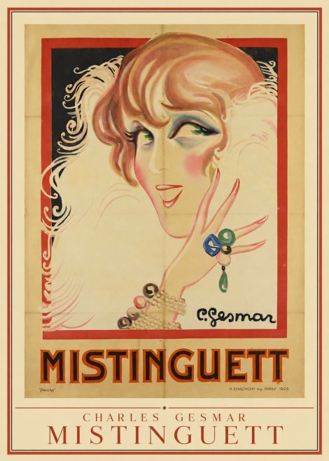 Charles Gesmar Mistinguett No4 - Juliste