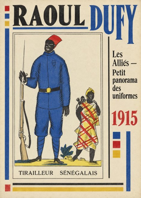 Raoul Dufy Tirailleur Sénégalais No2 - Juliste