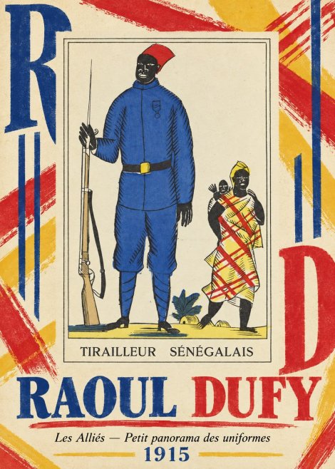 Raoul Dufy Tirailleur Sénégalais No5 - Juliste