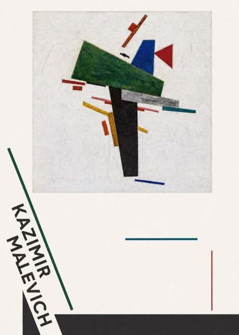 Kazimir Malevich Suprematist Composition II No2 - Juliste