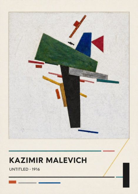 Kazimir Malevich Suprematist Composition II No6 - Juliste