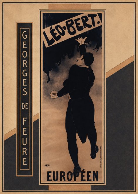 Georges de Feure Léo-bert. Européen No2 - Juliste